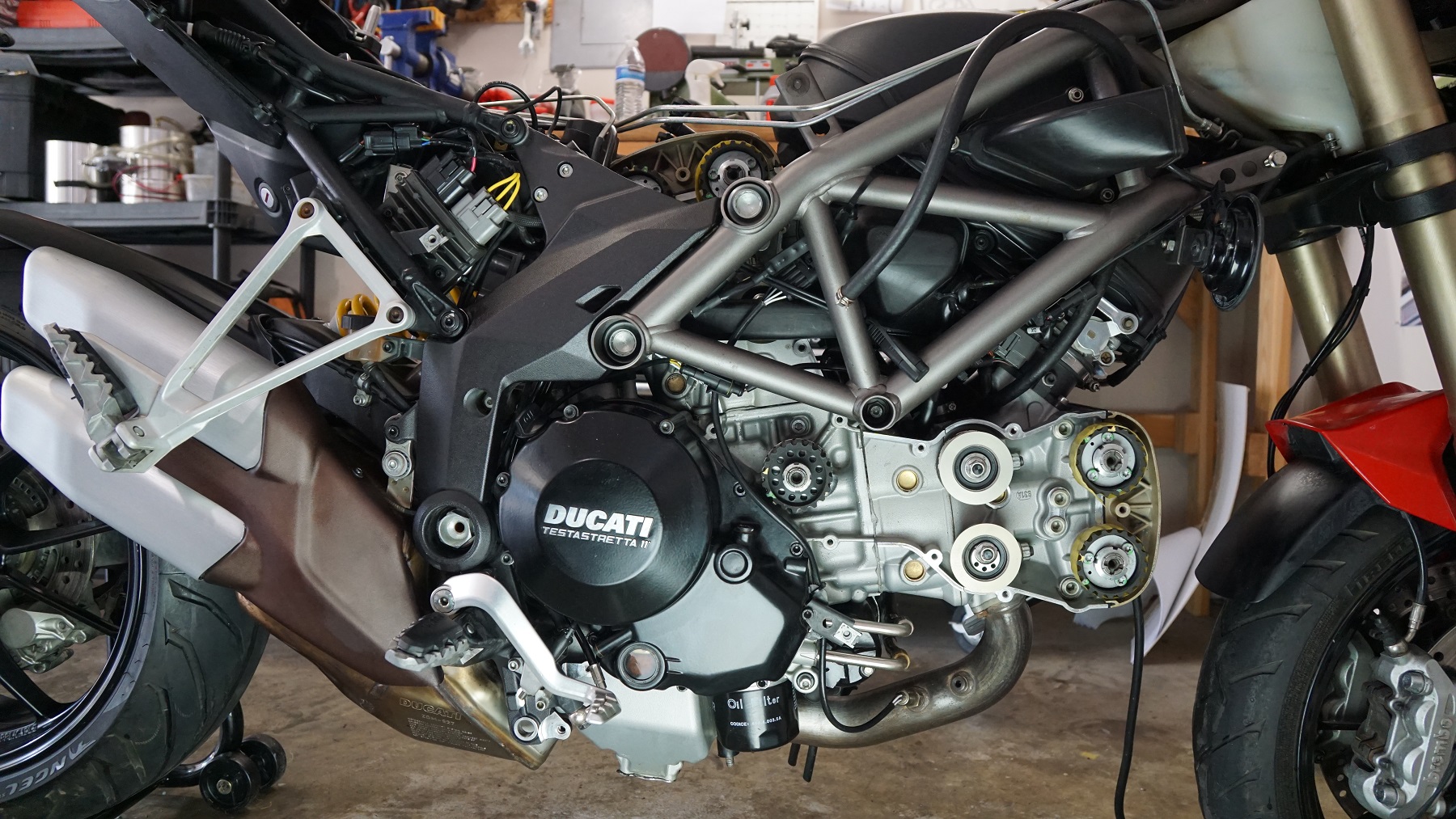 Ducati 848 discount timing belt replacement